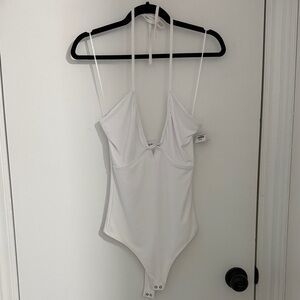 Abercrombie & Fitch White Tank Top